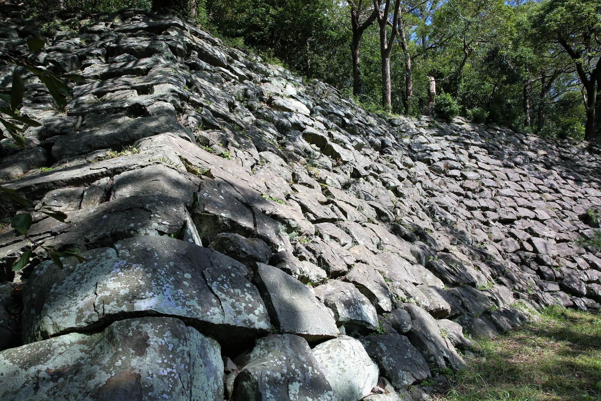 和歌山城の石垣